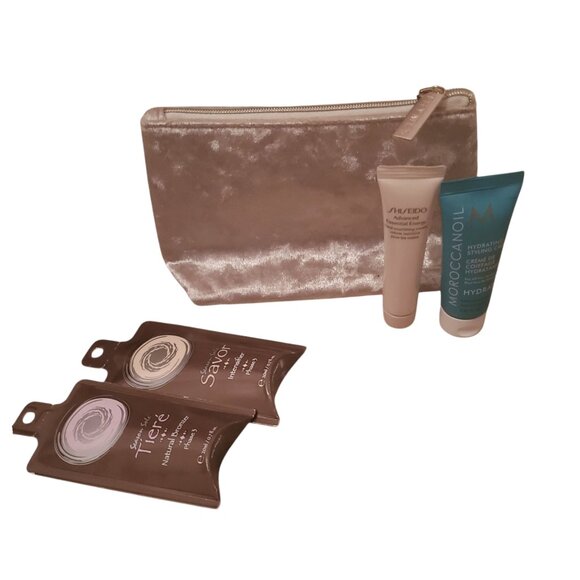 Thymes Cosmetic Pouch/Bag with various products - Picture 1 of 5